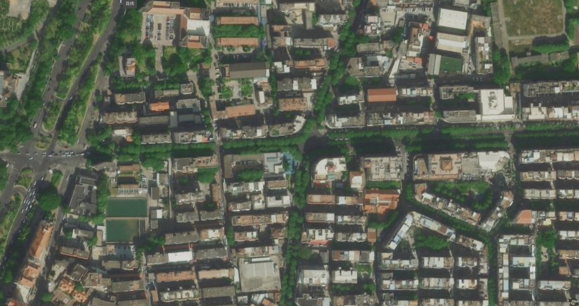简约风城市街区场景地图插画素材 | AI智能生成设计模板-千图AI