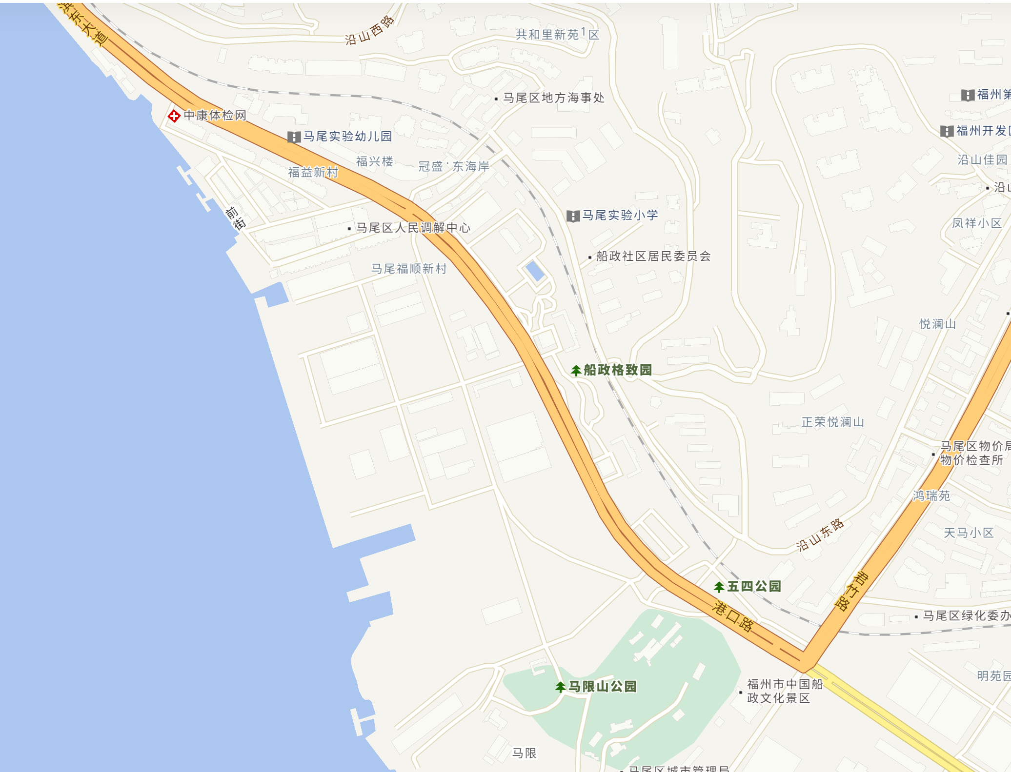 简约风城市街区地图插画素材 | AI智能生成设计模板-千图AI