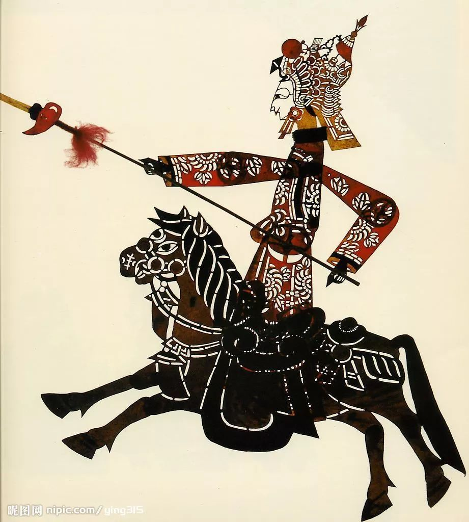 剪纸风古代将士将军士兵骑马对战插画素材 | AI智能生成设计模板-千图AI